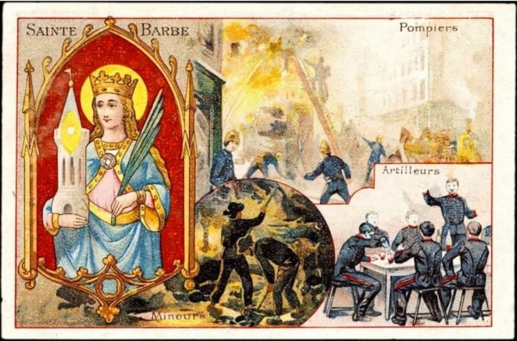 Le 4 décembre, nous célébrons la Sainte-Barbe